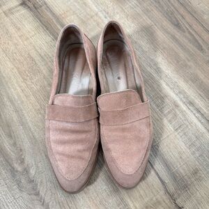 Rylko Suede Loafers Light Brown Academia Preppy Minimalist Flat Simple EU 39